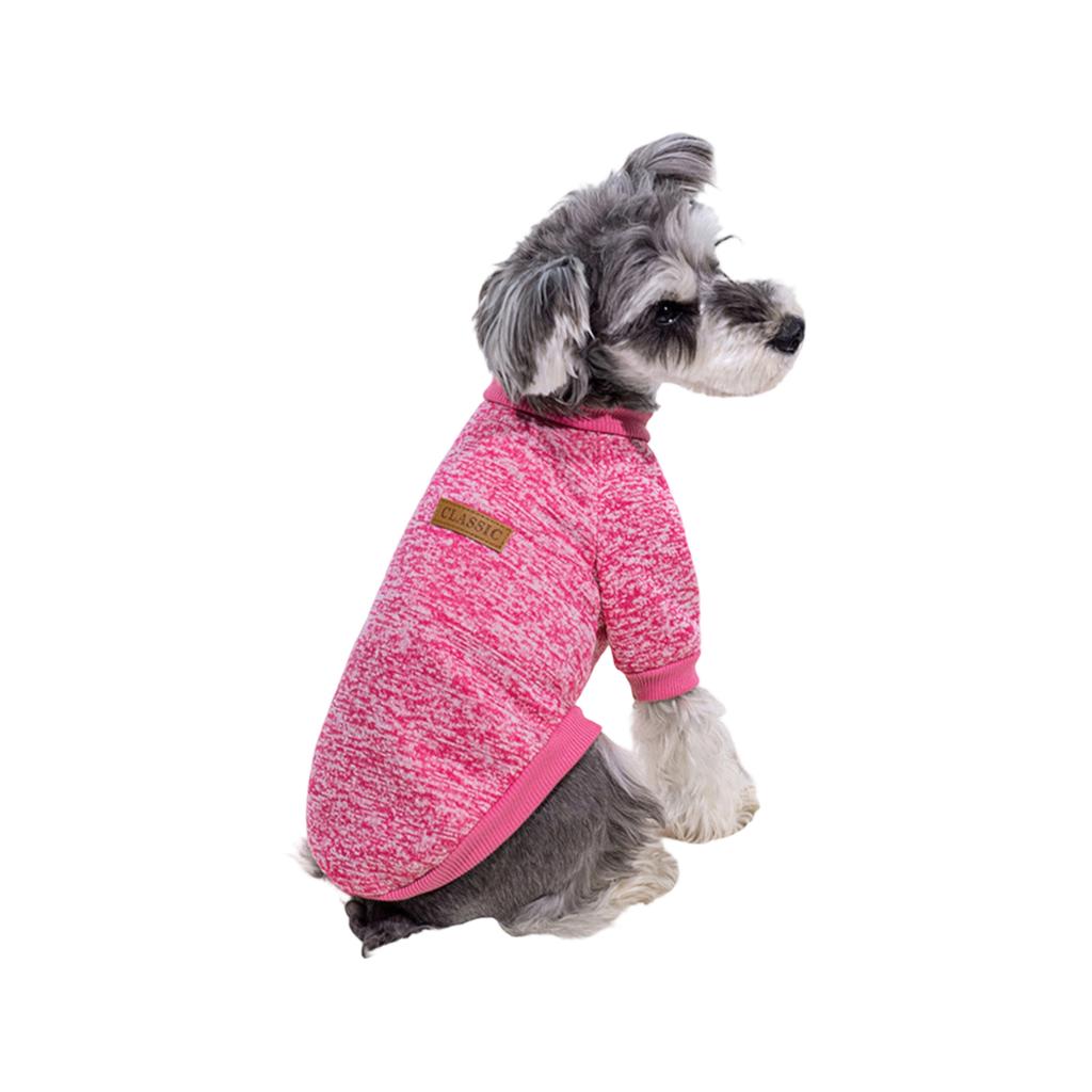 Pet Fleece-lined Warm Sweatshirt For And Winter, Made Of Wool.
