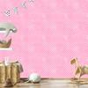 Powder Pink Stars Wallpaper, Powder Pink Top for Living Room and Bedroom 50x1000
