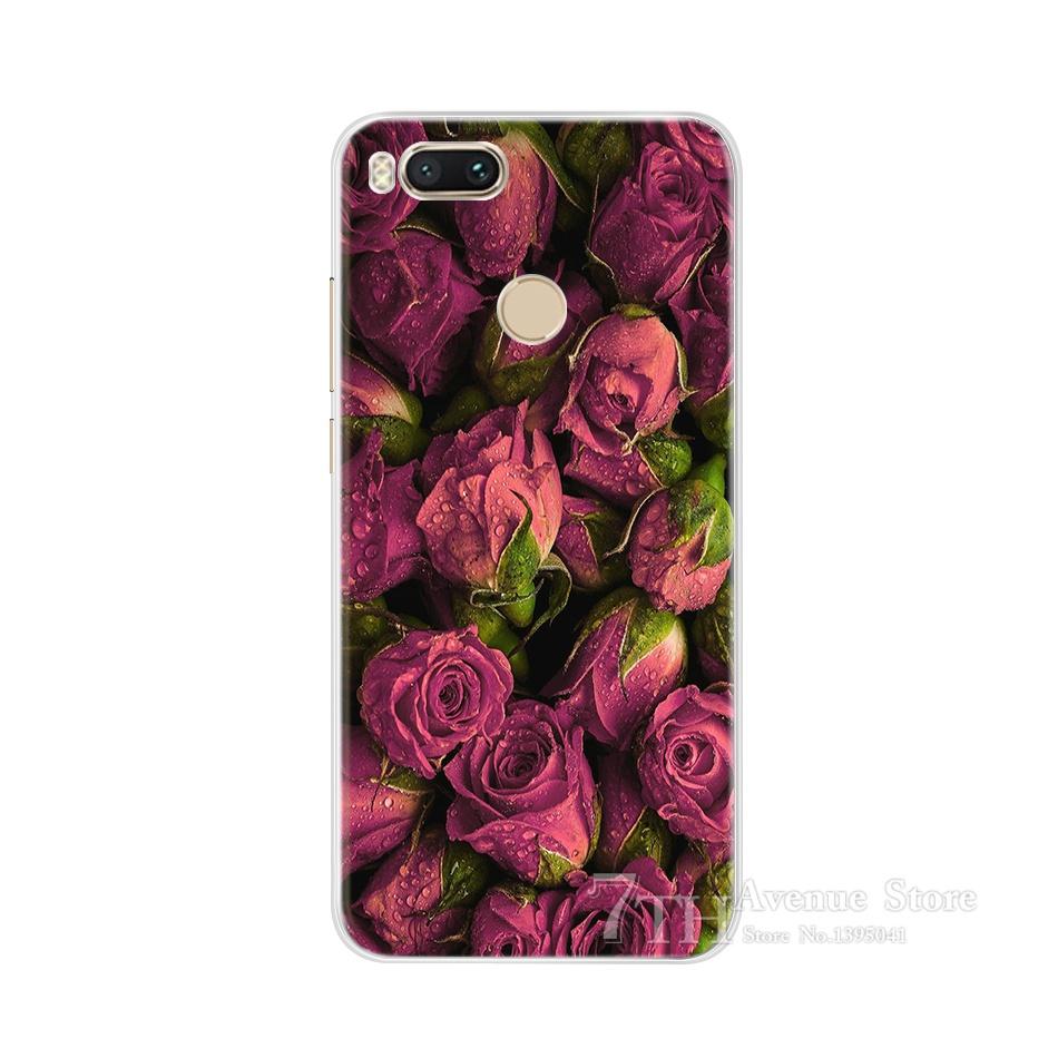 For Xiaomi Mi A1 Case Printed For Xaiomi Mi A1 TPU Case For Xiaomi Mi 5X Soft Silicone Back Cover