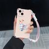 Ae91 One Piece Soft Phone Cases for iPhone 16 15 14 13 12 11 Pro Max 7 8 Plus XR XS Max with Wrist Strap Lanyard Corner Protection Back Cover