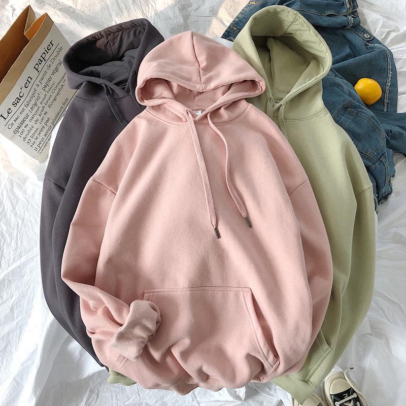 Hoodies Women Aesthetic Oversized Hoodie Harajuku Sweatshirts Men/female Unisex Long Sleeve Clothes Fashion