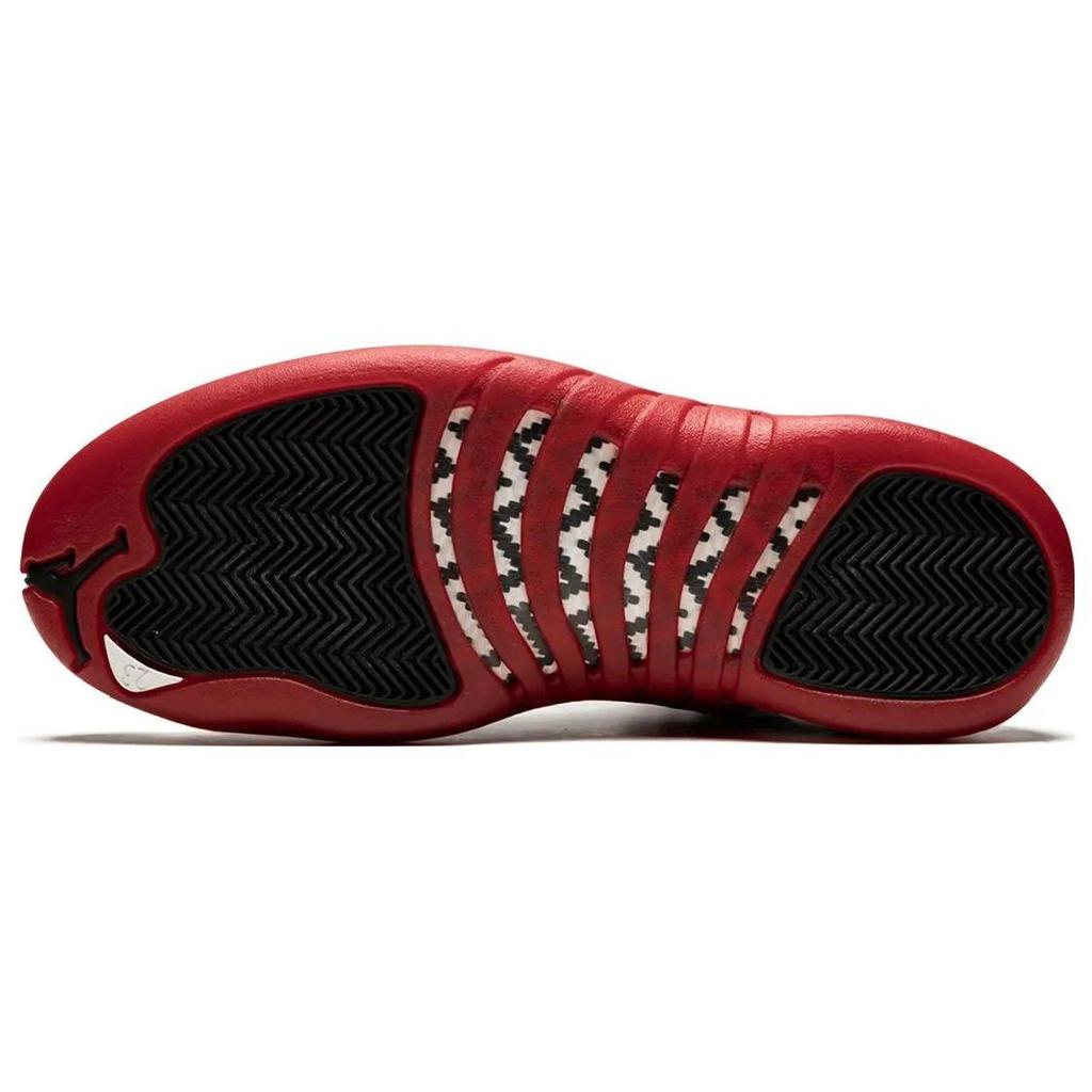Air Jordan 12 Retro GS Cherry 2023 Kids Sneakers White Metallic-Silver Varsity-Red 153265-116