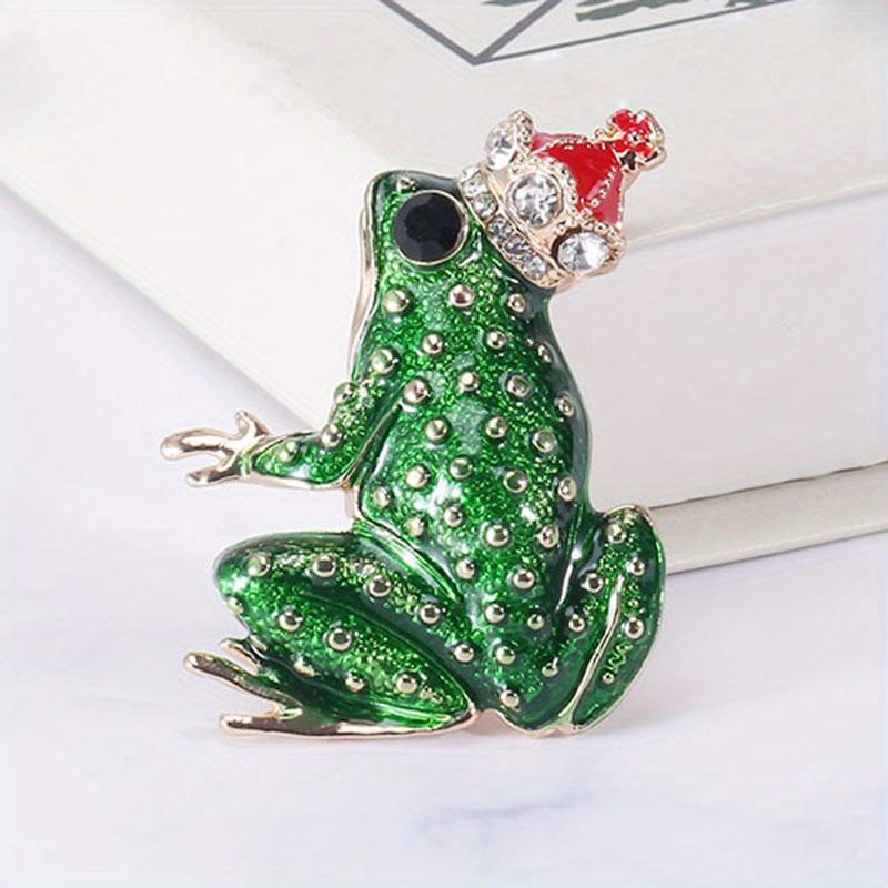 Frosch Brosche Anstecknadel Mode Tier Legierung Dekorativer Schmuck Für Frauen Männer