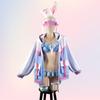 Milky Time Hololive Usada Pekora Cosplay Swimsuit New Outfit Check Pattern