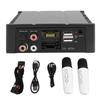 Автомобільний DSP-підсилювач 4 x 80 Вт, високоякісний, підтримка USB, Bluetooth, оптичний, коаксіальний вхід, цифровий звуковий процесор для Android