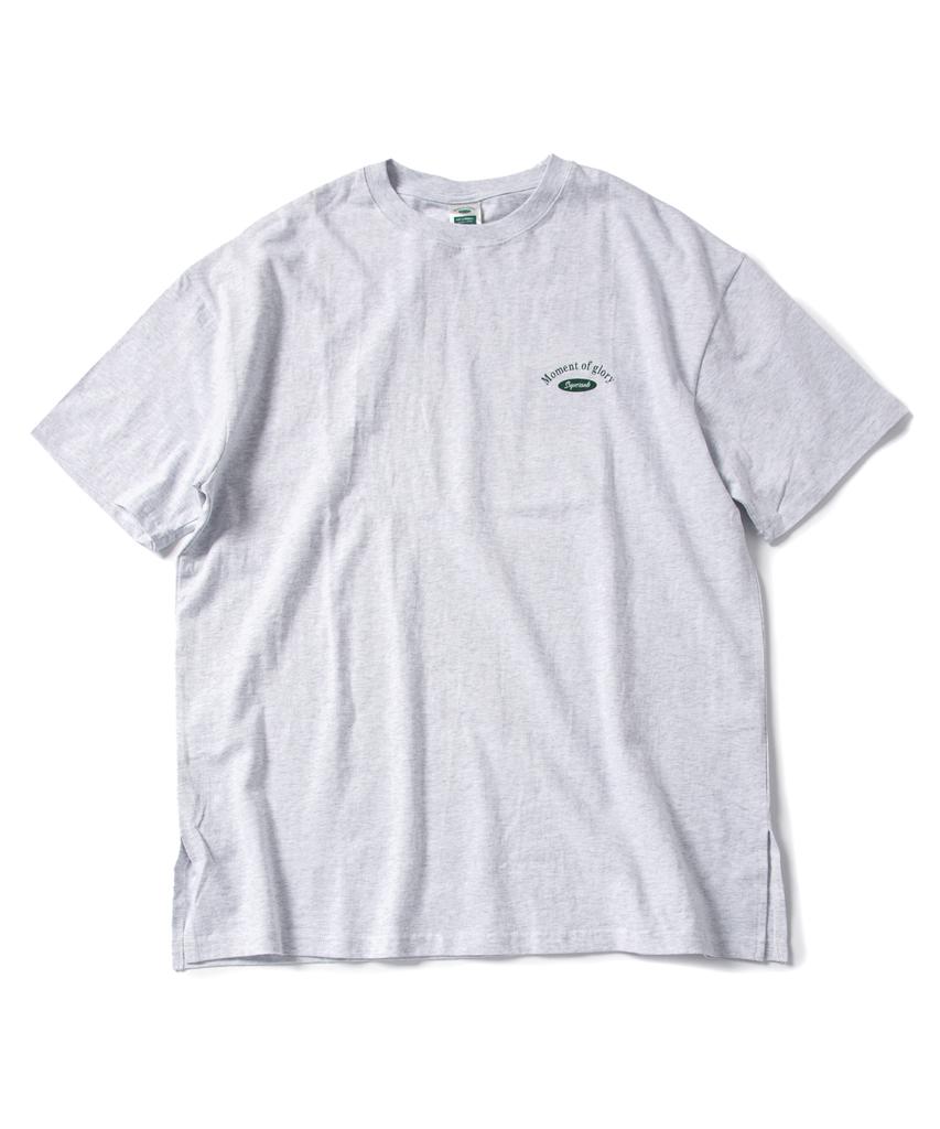SUPERSUB Signature Logo Short Sleeve T-Shirt - Light Grey