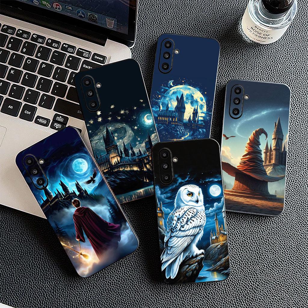 Phone Cover for Xiaomi Redmi 15 15C A4 A5 9A 9C NFC Note 9 8 9T 8T 5G Soft Silicone Case Castle Harries Wand Owl Potters