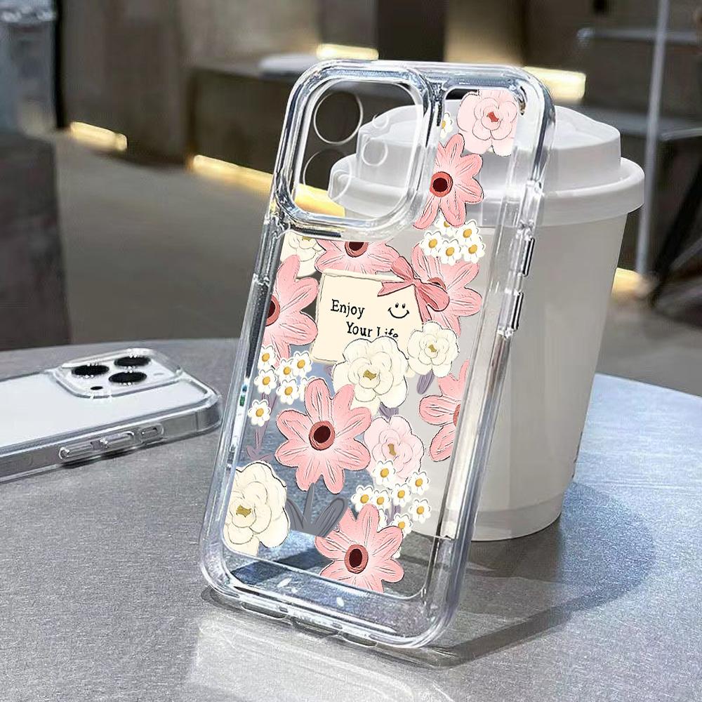 Phone Case for iPhone 11 13 12 14 15 16 XR XS Pro Max 7 8 Plus Samsung A55 A15 Redmi Note 13 12 OPPO A18 A16 Vivo Y17S V27 Honor 9 10 Infinix 40 30