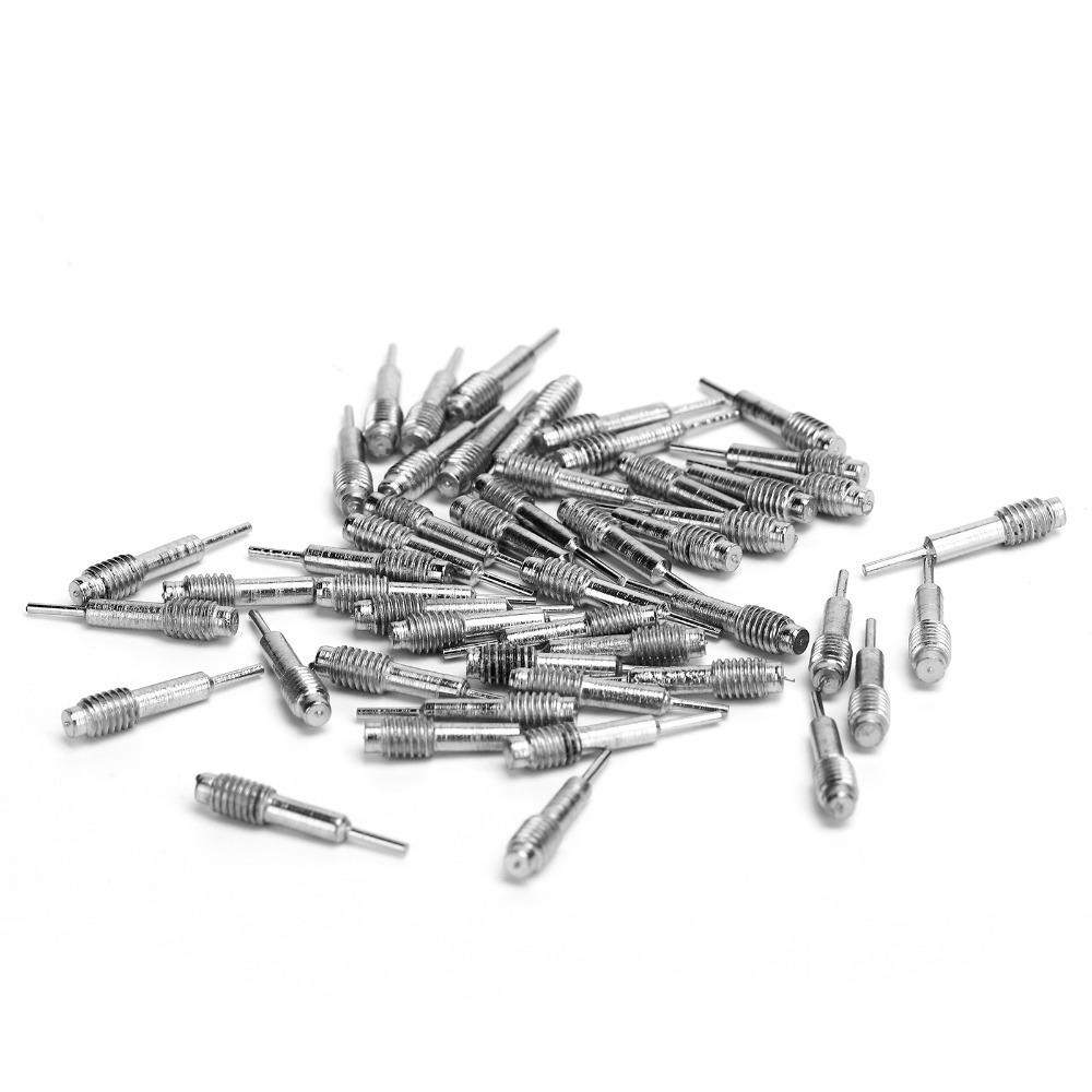 50pcs Precision Universal Replacement Watch Repair Tool Silver Watch Band Pins Watch Strap Link Pins Watch Band Removal
