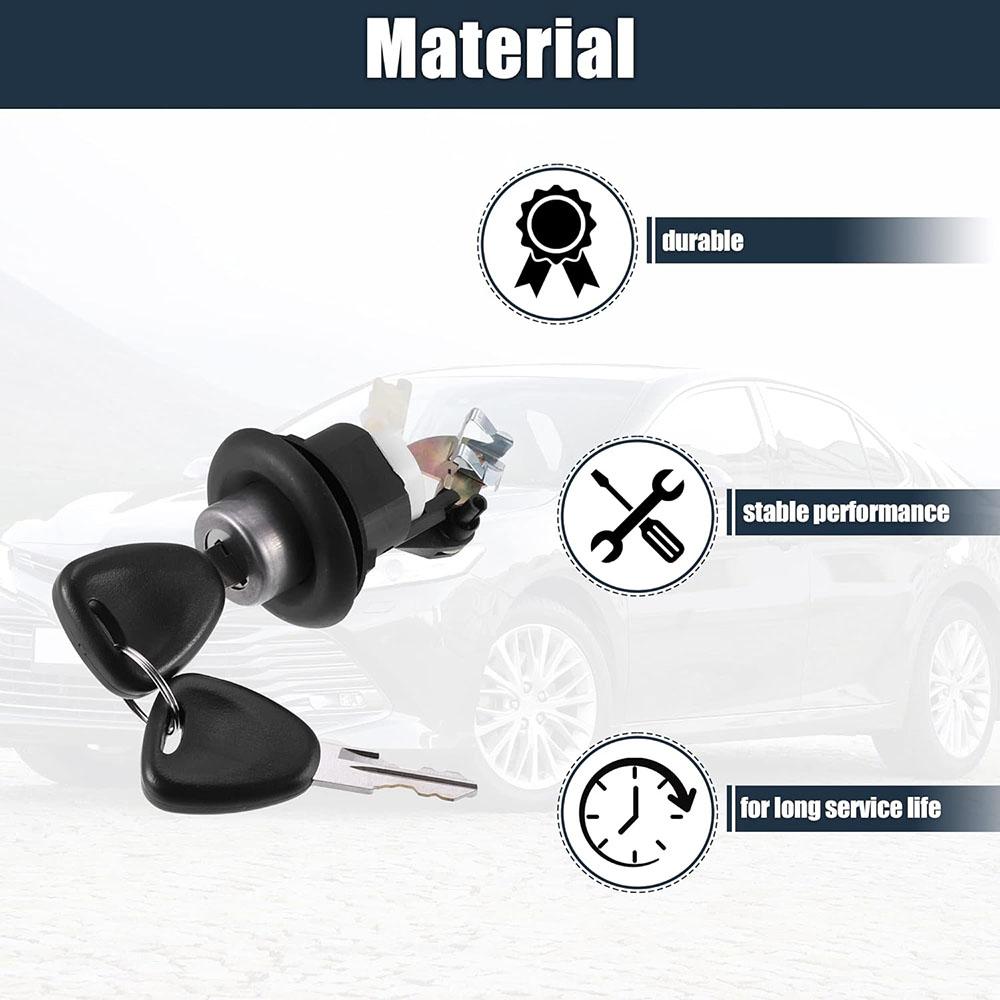 Ignition Switch Lock Cylinder with 2 Keys 6001550798 for Dacia Sandero Renault L