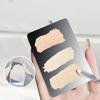Miumi - Set: Stainless Steel Makeup Color Palette + Spatula (Various Designs)