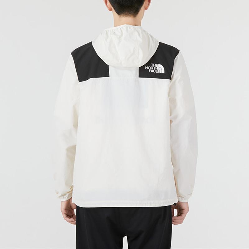 The North Face Urban Exploration Outdoor Sports Waterproof And Windproof Windbreaker Jacket Men's White NF0A5JYN-N3N
