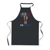 Kitchen Apron - PLANETEE - I Can't English - Black - 90x60 Cm - Breton Print
