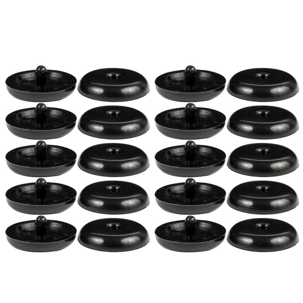 10PCS Car Stopper Holder Adjuster Buckle Seat Belt Stop Button Clips Fastener Seatbelt Retainer