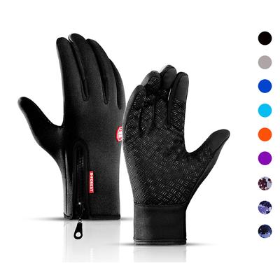 Waterdichte Buitenfietsen Vissen Mannen Handschoenen Sport Touchscreen Vrouwen Ski Leger Winddicht Antislip Mode Zwarte Handschoenen Dame