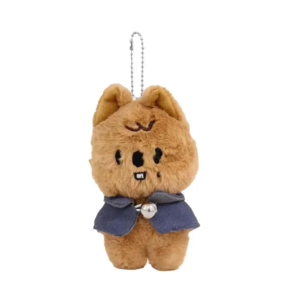 Latest SKZOO Keychain Plush Stray Children's Pendant Doll Plush Toy Doll Keychain Couple Present Xmas Birth Date Present