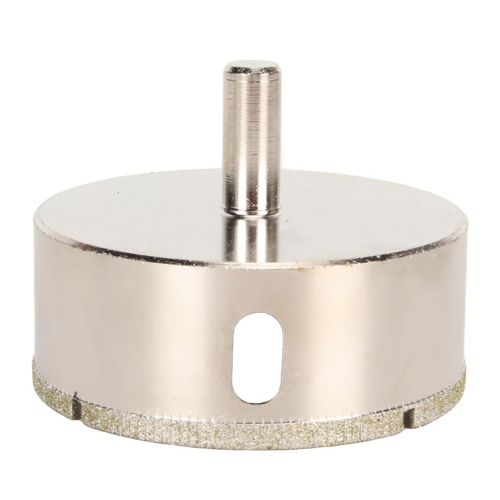 75mm Hole Saw Drill Bit Diamond Coating Nickel Plated Hole Opener for Ceramic Tile Marble Glass