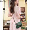 Luxus Mode Umhängetaschen für Frauen Quadratische Umhängetasche PU Leder Handtaschen Lady Lock Schulter Tasche