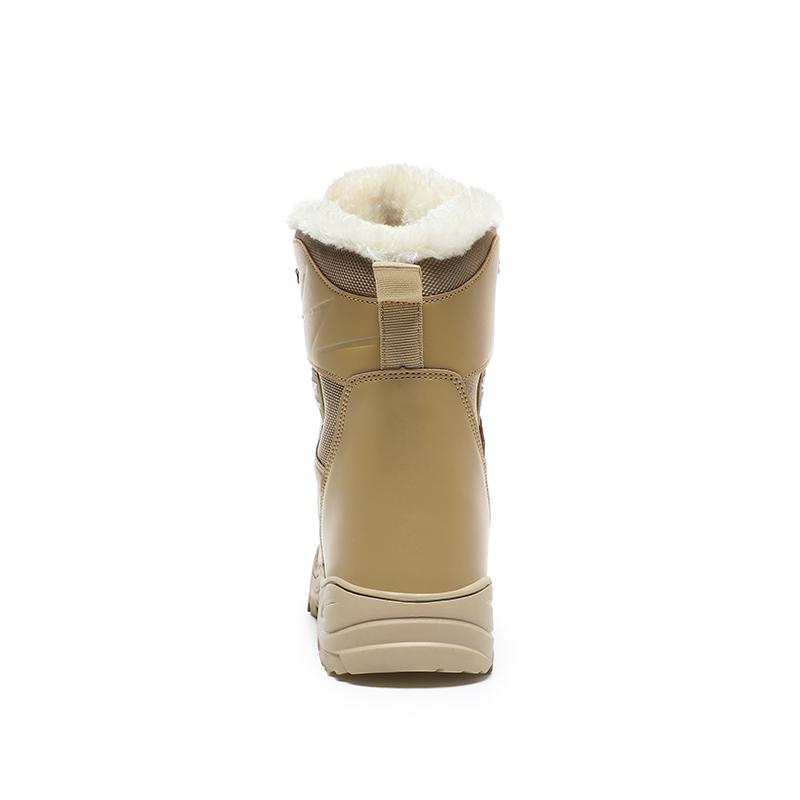 Winter Men's Warm Hiking Boots Outdoor Plush Snow Boots 39-46