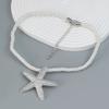 2024 Trend Necklace Gold Starfish Pendant Necklace For Women Summer Holiday Party Boho Style Jewelry Gifts