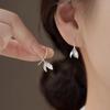 Female Light Luxury Niche Flower Earrings