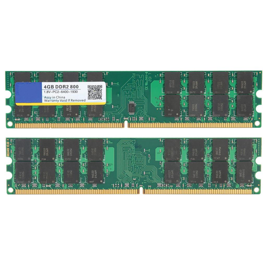 Xiede Desktop Computer Memory Bar Module DDR2 4GB 800Mhz PC2‑6400 1.8V for AMD 2nd Gen Storage