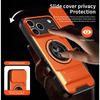 New Case for For Iphone17 Pro Max 16 Pro Max 1 14 13 Slide Camera Protection Upright Kickstand Shockproof Back Magnetic Phone Cover