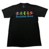 T-shirt Grateful Dead Ours Dansants Homme Taille Medium Noir Graphique T-shirt de Groupe