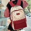 Zaino Scolastico Nuovo Studente Grande Capacità Stile College Zaino Studente Scuola Media Studente Universitario Dolce Pois Zaino di Alto Valore