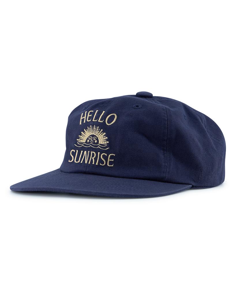 HELLO SUNRISE Broadway Relaxed Fit 6P Cap_Navy