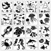 Jellyfish Ocean Animal Templates Painting On Wood Wall Fabric Scrapbooking Sea Creatures Stencils