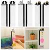 Side Panel Writing Record Remind Memo Pad Label Sticker Desktop Plastic Holder Message Memo Board