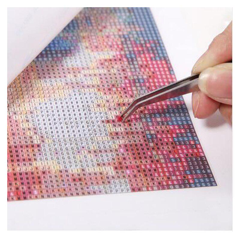 5D DIY Diamond Painting Lightning Landscape Outside The Window Embroidery Cross Stitch