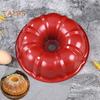 Non-Stick Cake Mold 9.5 Inch Round Carbon Steel Fluted Tube Pan for Pound Cakes Baking Mold for Jello Gelatin Chocolate Pudding Heavy Duty Bakeware