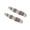 1 Pair Girl Hairpin Dot Print Wave Hearts Geometric Design Metal Hair Clips Side Bang Hair Pins Commuting Hair Accessories