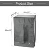 MECCANIXITY Washer Cover Dustproof, Front Load Washing Machine Cover, 24Wx25Dx33H Inch Grey Waterproof Cover for Washer