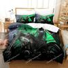3D Print Kawaii Anime Arknights Bedding Set Single Twin Full Queen King Size Bed Set Aldult Kid Bedroom Duvet Cover Sets
