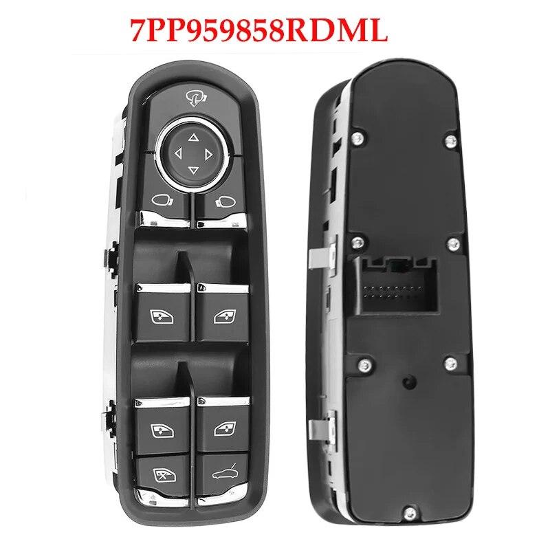 Electric Power Close Window Panel Switch For Porsche Panamera Cayenne Macan 2010-2018 7PP959858AEDML 7PP959858RDML 7PP959858MDML