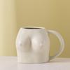 Creative Nordic Milk Cup Household Minority Ceramic Cup Female Body Chest Fist Water Cup Living Room Decoration Accessories