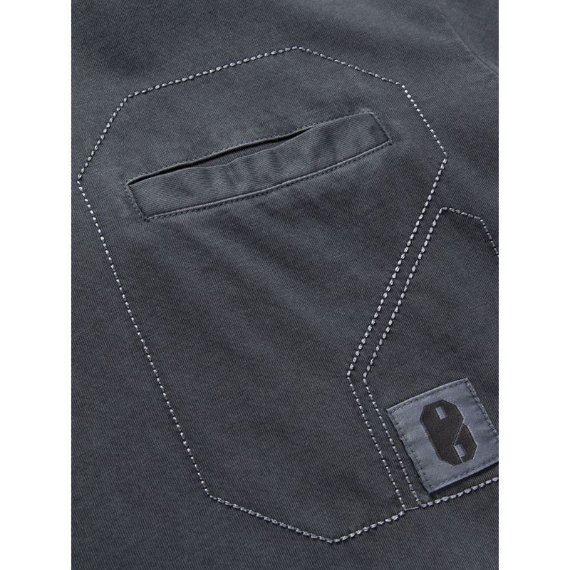 American Retro Heavyweight Loose Fit Pure Cotton Pocket T-Shirt Men's Short Sleeve Summer Base Layer Export Men's Clothing T-Shirt