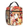 Anime Cardcaptor Sakura Thermal Insulated Lunch Bag for Picnic Reusable Bento Box Cooler Thermal Lunch Boxes
