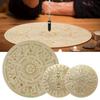 Tablero de Péndulo de Estrella Tablero de Radiestesia Adivinación Tableros de Madera de Doble Cara Tablero de Mensajes Metafísicos Suministros para Altar Adornos