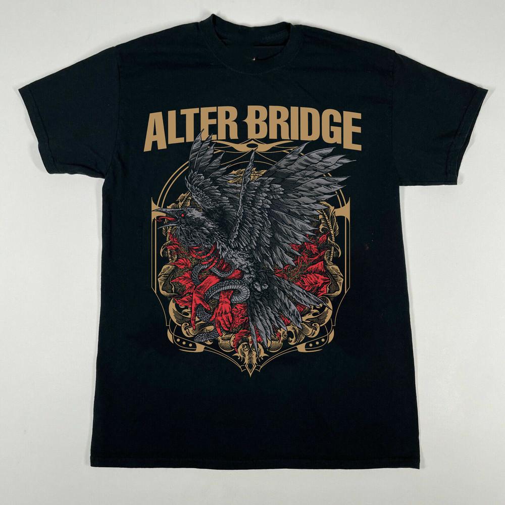 Kollektion Alter Bridge Band Kortärmad Svart S-2345XL T-shirt KN417 Unisex T-shirt