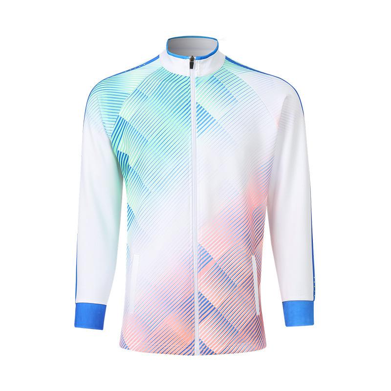 Badminton Tennis Uniforms Fitness Activitieswear Jackets Autumn and Winter Men's and Women's Jacket Suits Group Appearance Uniform Practical Use