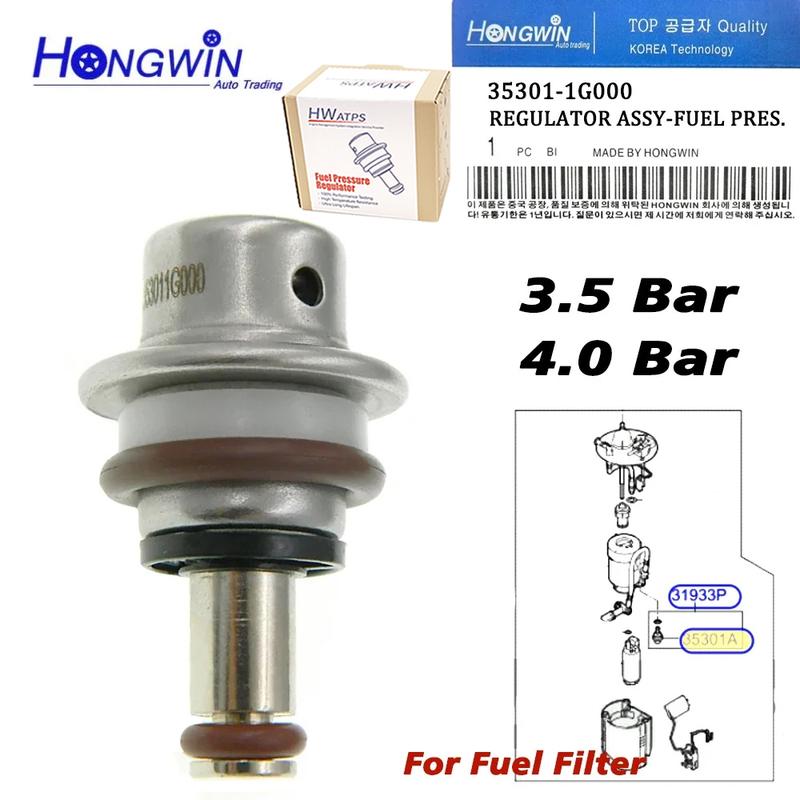 35301-1G000 353011G000 Fuel Pressure Regulator Fits Hyundai KIA Accent Veracruz Tucson I30 Elantra Rio 31380-3R600 35301 1G000