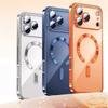 Camera Protection Clear Luxury Plating Cover Soft TPU Drop Protective With Magnetic Phone Case For iPhone17Pro Max/17Pro/Air/17