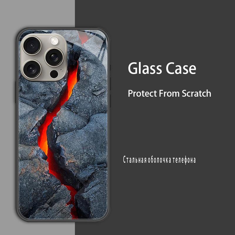 For iPhone 13 13Pro Max Case Cover Tempered Glass Case Hard Coque Bumper For iPhone 11 12 13 Pro Max 11pro 12pro Protect Case
