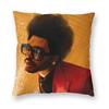 The Weeknd Rapper Singer Pillowcase Soft Fabric Cushion Cover Decor Throw Pillow Case Cover Home Zippered 45X45Cm