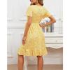 Women's Summer Pregnant Women's V-neck Dress Loose Comfortable Casual Dresses