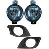 Fog Lamp Set For Nissan Sunny (PAIR) With Bulb 2011-2015 OEM C711